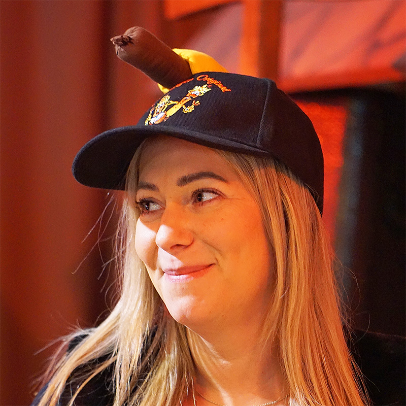 Preview: Basecap "Thüringer Original" mit Wurst