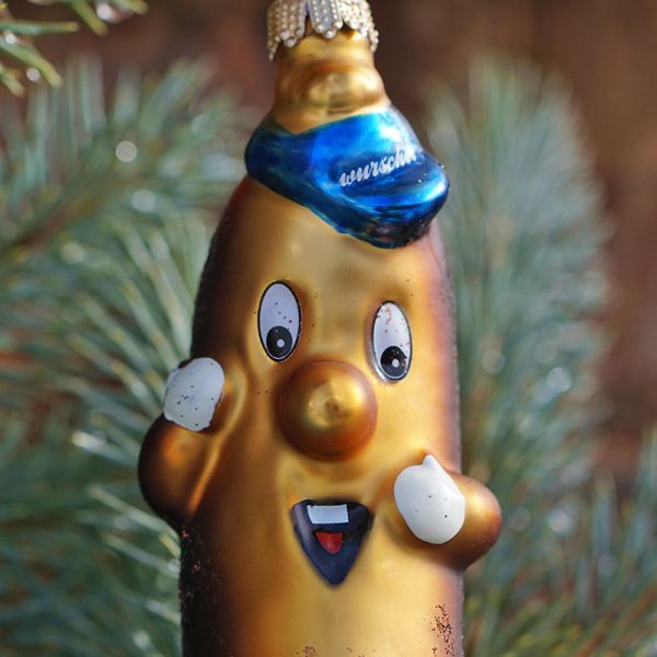 Christbaumschmuck "Wurschti"