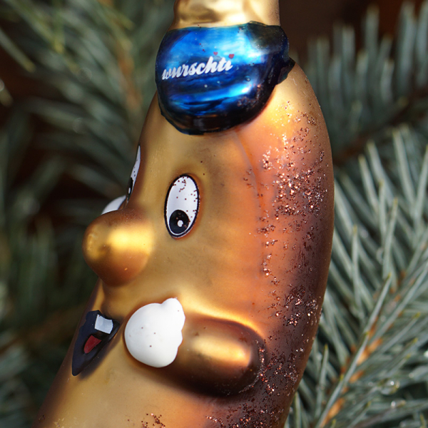 Christbaumschmuck "Wurschti"