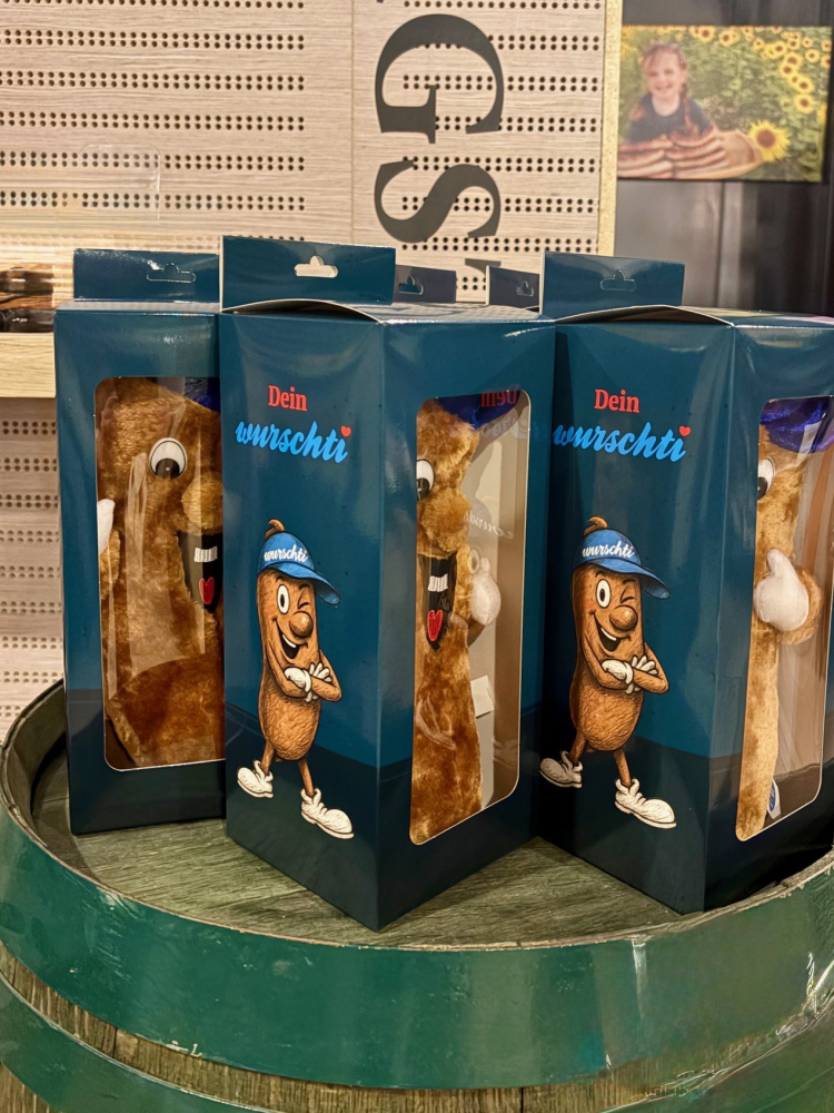 Plüschtier "Wurschti"