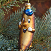 Christbaumschmuck "Wurschti"