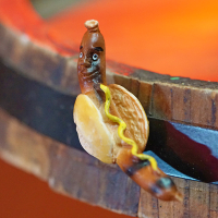 Kühlschrankmagnet "Bratwurst"