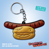 Spiel Schlüsselanhänger - Bratwurst Family Edition